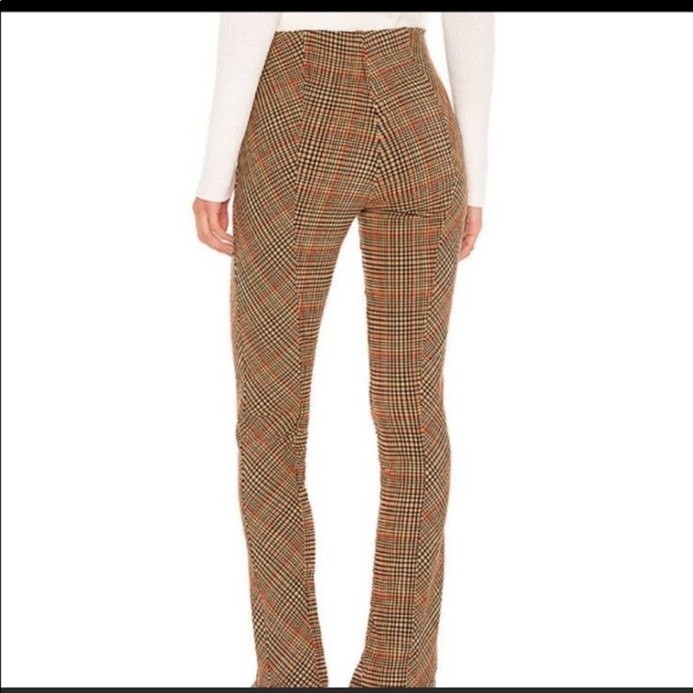 Free People “Flyin' High” Plaid pants.  Sz 8 NWT.